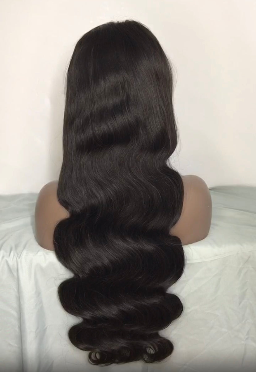 Body wave frontal wig